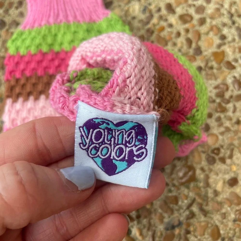 Mittens - young colors. Kids /M. Like new.